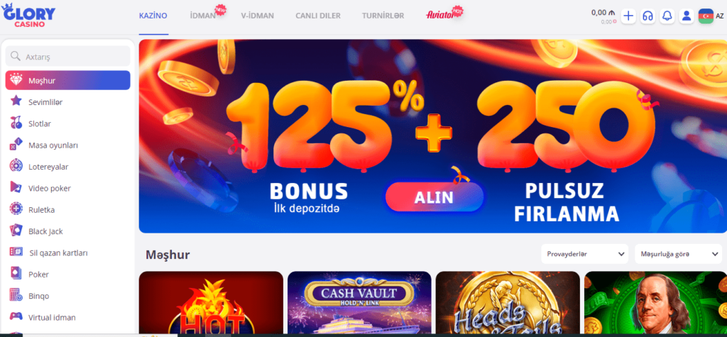 Glory Casino United Kingdom - Thlksiz v maraql kazino games